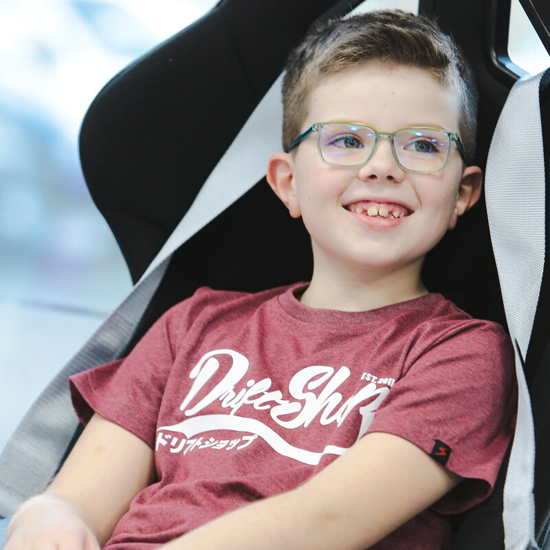DriftShop Vintage T-Shirt - Burgundy - Child